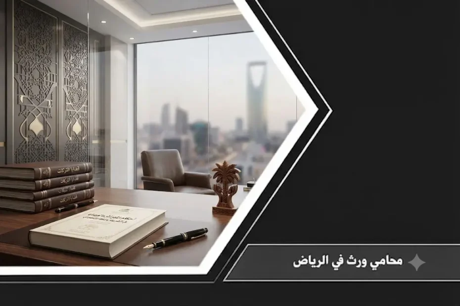 محامي ورث في الرياض - استشارات قانونية لقسمة التركات