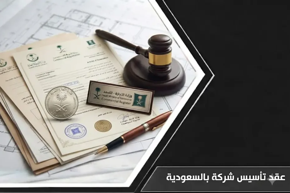 عقد تأسيس شركة بالسعودية 1 عقد تأسيس شركة بالسعودية