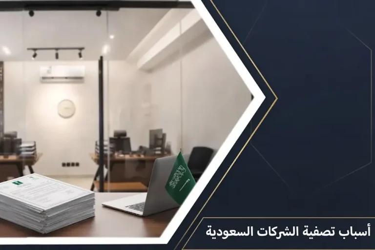 صورة تعبيرية توضح اسباب تصفية الشركات السعودية والإجراءات القانونية المعتمدة