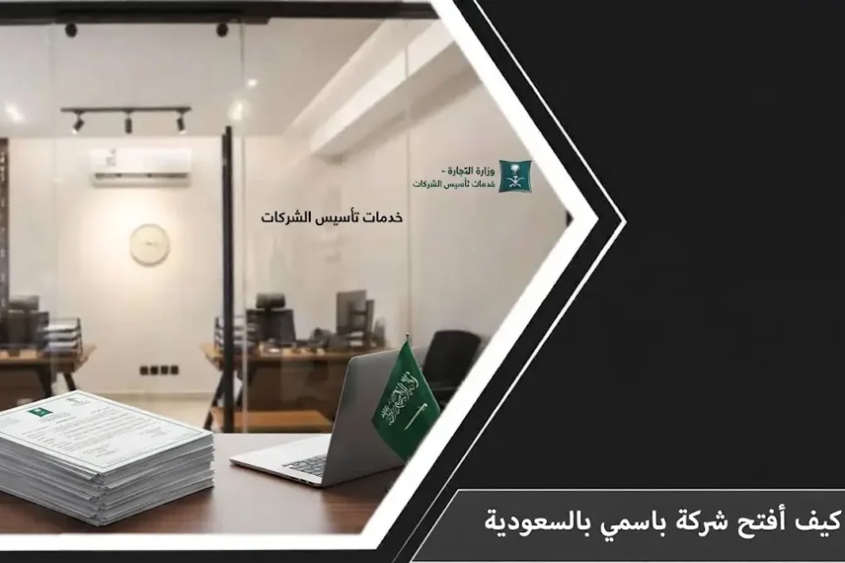 دليل شامل يوضح كيف أفتح شركة باسمي بالسعودية بطريقة نظامية ورقمية عبر المركز السعودي للأعمال.
