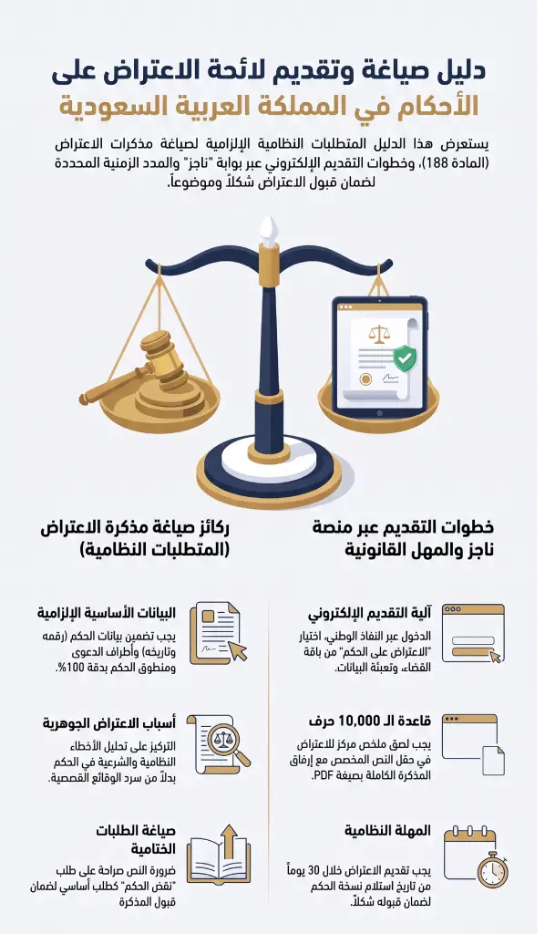 استراتيجيات صياغة لائحة اعتراضية على حكم تزوير ودفوع الاستئناف