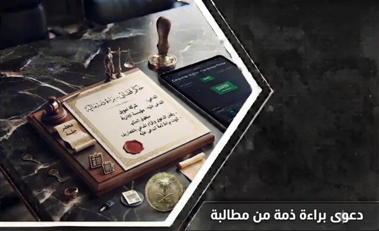 محامي في جدة | مكتب منارة القوانين السعودية للمحاماة 2 دعوى براءة ذمة من مطالبة