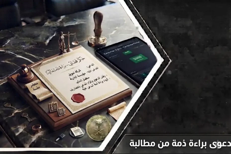 دعوى براءة ذمة من مطالبة