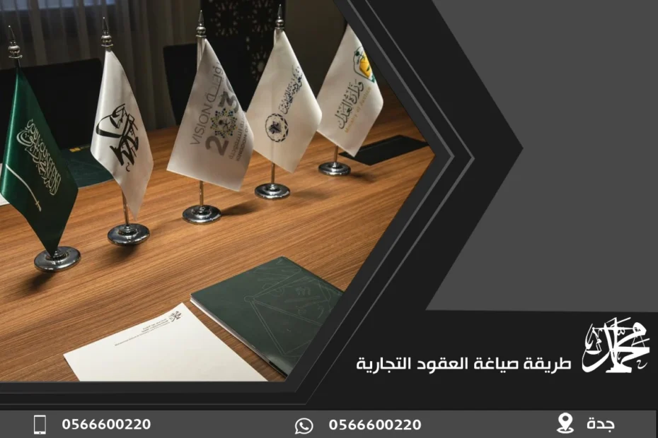 طريقة صياغة العقود التجارية