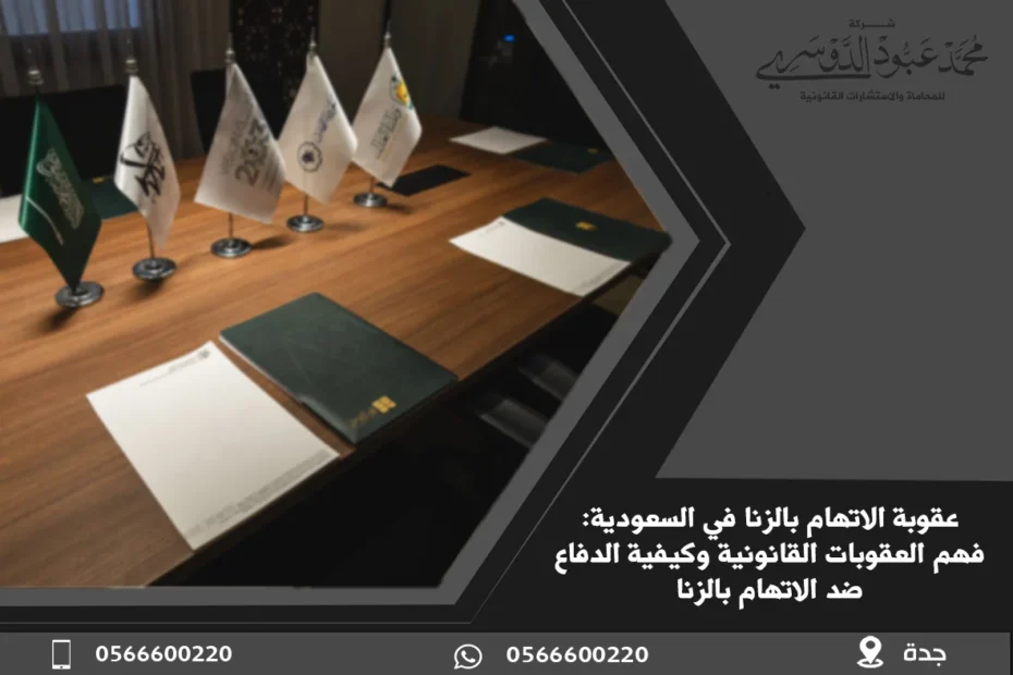 عقوبة الاتهام بالزنا في السعودية: فهم العقوبات القانونية وكيفية الدفاع ضد الاتهام بالزنا 6 عقوبة الاتهام بالزنا في السعودية - شرح العقوبات القانونية المقررة في السعودية ضد من يتهم الآخرين بالزنا دون دليل وفقًا للنظام السعودي.