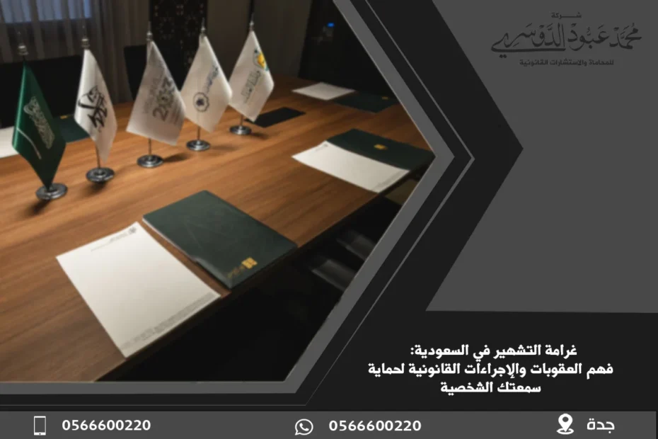 غرامة التشهير في السعودية - العقوبات المالية والقانونية المقررة لجريمة التشهير وفقًا للنظام السعودي.