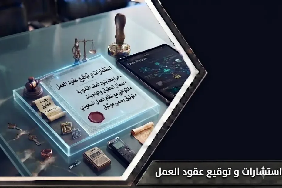 استشارات و توقيع عقود العمل في السعودية | 5 خطوات لضمان صحة العقد
