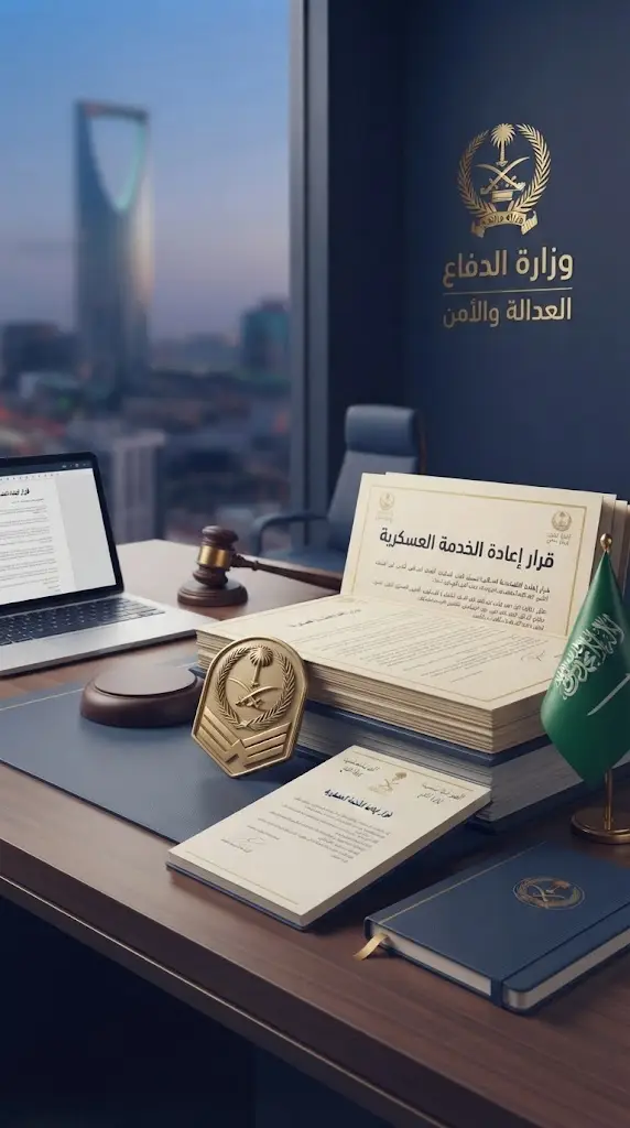 نموذج طلب إعادة خدمة عسكرية والشروط الرسمية للعودة للسلك العسكري