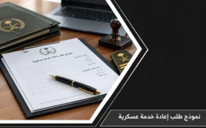 متطلبات وخطوات اعتماد نموذج طلب إعادة خدمة عسكرية في القطاعات العسكرية
